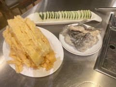 炸腐竹-胡须佬鸡煲四季火锅店(石厦西村直营店)
