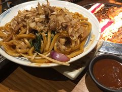 炒乌冬面-一牛道炭火烧肉居酒屋(椒江店)