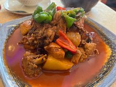 特色的大盘鸡-维吾尔餐厅(宜山路店)