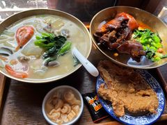 现炸大排-老横泾面馆(吴中横泾店)