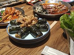 -明洞阿姨·韩式酱蟹烤肉·创意料理(三元桥店)