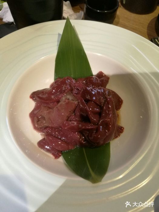 炭烧一丁日式烤肉(高新店)烤牛肝图片 - 第3张