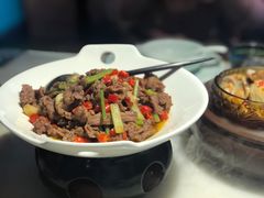 小炒黄牛肉-佬麻雀·剁椒鱼头(京基KK One店)