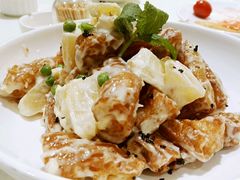 菠萝油条虾-小厨娘淮扬菜(天印大道店)