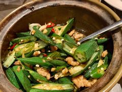 爆炒秋葵-金鸭季·北京烤鸭(深业上城店)