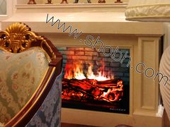 北京3D壁炉伏羲品牌设计装饰定制-北京拉斐特城堡酒店