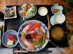 什锦生鱼寿司饭套餐-森味薪火烧•烧鸟居酒屋•日本料理(望京店)