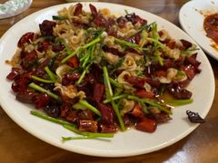 炒扇贝边-禄源饭店