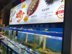 水产区-船梆煮•蒸汽海鲜·炉火烤肉(五四广场店)
