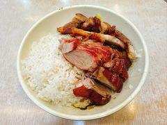 叉烧拼烧鹅拼烧肉饭-辉旺烧鹅茶餐厅