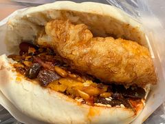 -清真马乐贝腊牛肉蛋黄菜夹馍(马蓉洒金桥店)