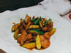 xo酱小瓜炒爽肉-蟹榭(静安寺晶品商场店)