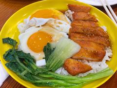 黑椒鸡扒双蛋饭-澳门陈光记烧味饭店(南京德基广场店)