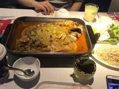 黄金酸辣清江鱼-鱼酷活鱼烤鱼(人信汇商场店)