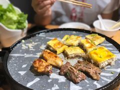 招牌豆皮-胖记烤肉(江汉路店)