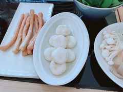 手剥鲜马蹄-不老仙金汤虾丸火锅