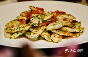 Fennel and Cherry Shrimp Stir-fried with Chinese Yam