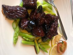 黑金雪花牛肉粒-上海和平饭店龙凤厅 Dragon Phoenix