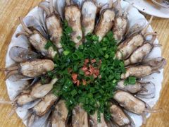 葱油蛏子-温州一家人美食(西木头市店)