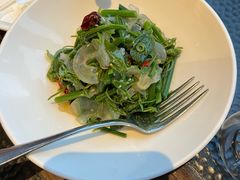 冰盏海蜇丝瓜苗-长春凯悦酒店-品悦中餐厅