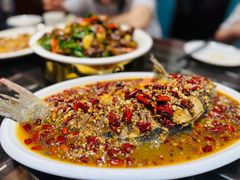 蒜爆鱼-光辉公鸡馆(事业小区店)