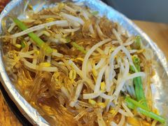 铁板水晶粉-朵朵开素食餐厅(后宰门街店)