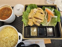 海南鸡拼酱油鸡饭-大家乐(广州天河城六楼店)
