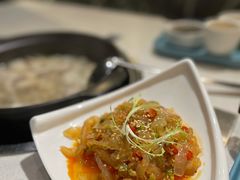 凉拌海蜇-百年果林椰子鸡(中洲店)