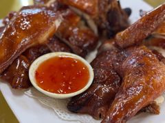 古法炭烤走地鸡-大石鼓山庄·珠海第一烧猪