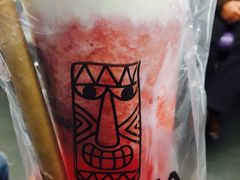 奶酪红草莓-LELECHA乐乐茶(上海五角场万达广场店)