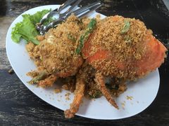 咸蛋螃蟹-真浪大家乐海鲜餐馆