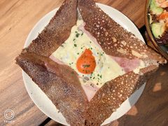 巴黎火腿鸡蛋芝士蘑菇可丽饼-RAC BAR(安福路店)