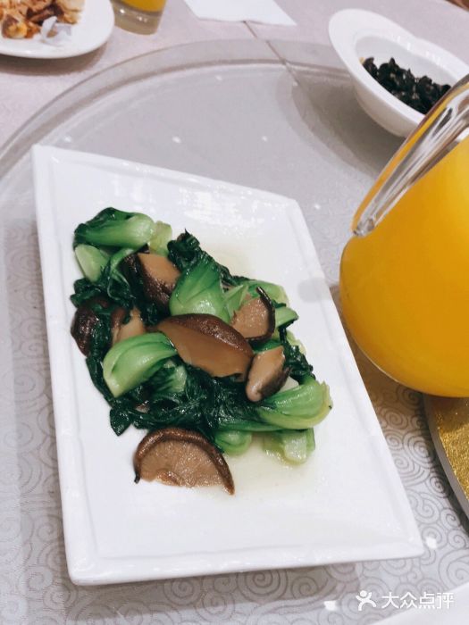 东方明珠老上海8号餐厅(东方明珠广播电视塔店)北菇菜心图片