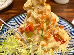 蟹籽熔岩土豆沙律-鸟鹏烧鸟居酒屋(熙龙湾店)