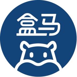 盒马鲜生logo设计图片