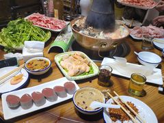 -老蜀铜火锅·酸菜脊骨·麻辣羊蝎子(热闹路店)