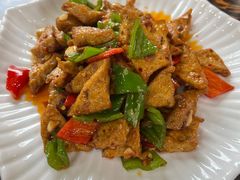 水豆豉爆青岩豆腐-夜郎谷生态园