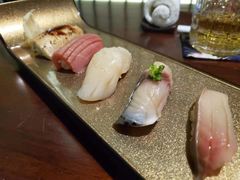 手握寿司五拼-虎吟こぎん