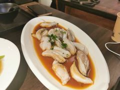 豆腐鱼葱油蒸-乔街深夜食堂·台州菜·高压锅生蚝(杭州总店)