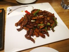 杏鲍菇炒牛柳-東舍食唐精品陕菜馆