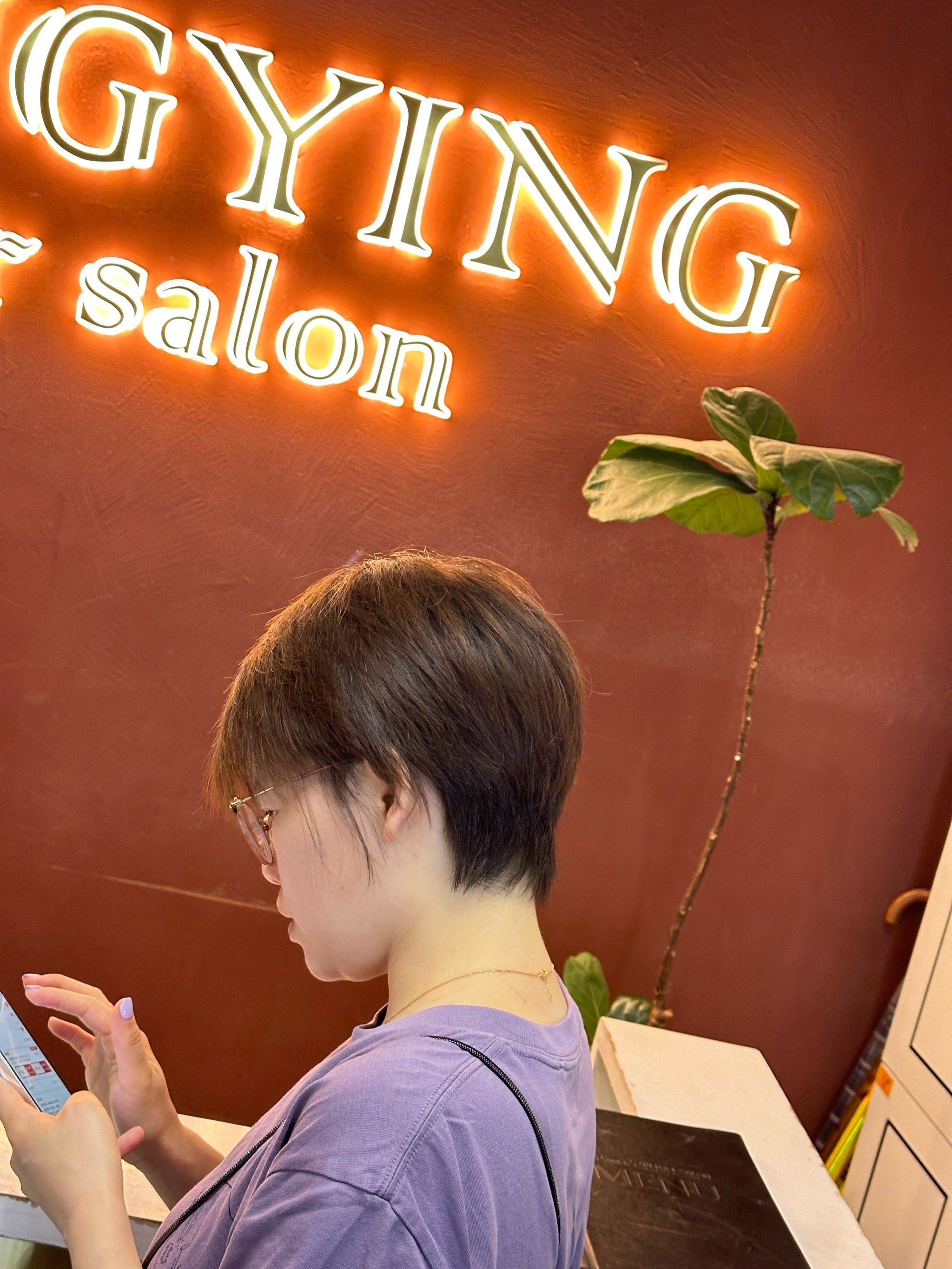 「东瀛造型(长泰广场店)」#女士短发修剪