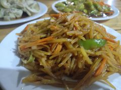 醋溜土豆丝-望湖烤鱼