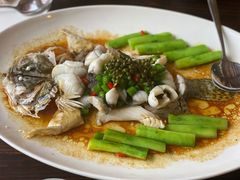 鲜花椒蒸桂花鲈-猪肉婆私房菜(容桂总店)