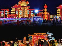 -欢乐海岸椰林沙滩-2025湾区超级灯会