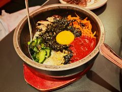 石锅拌饭-松涛园朝鲜·海鲜·料理店(鸭绿江断桥店)