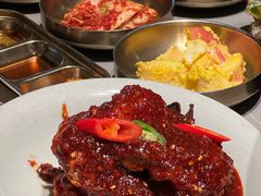-草家酱蟹炭火烤肉店(珲春南路一店)
