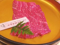 牛肉寿喜锅-花潮料理艺食馆(世欧广场店)