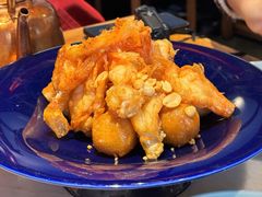 梨球果仁虾-小吊梨汤·北京菜·烤鸭(双井乐成中心店)