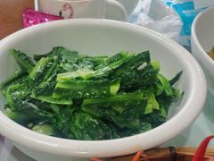 油麦菜-恋拐子油爆虾·家常菜