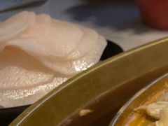 腌萝卜片-猪啊牛呀羊啊铜盘烤肉(正大广场店)